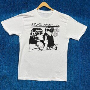 Sonic Youth Goo Album Hardcore Punk Band T-Shirt Size Large
